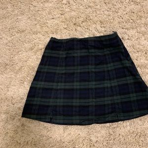 Super cute plaid mini skirt